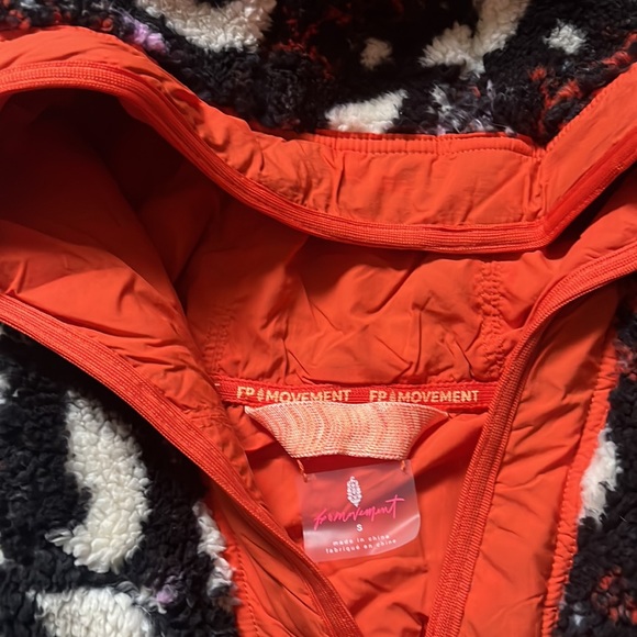 NWOT Free People Movement jacquard sherpa jacket - Picture 7 of 7